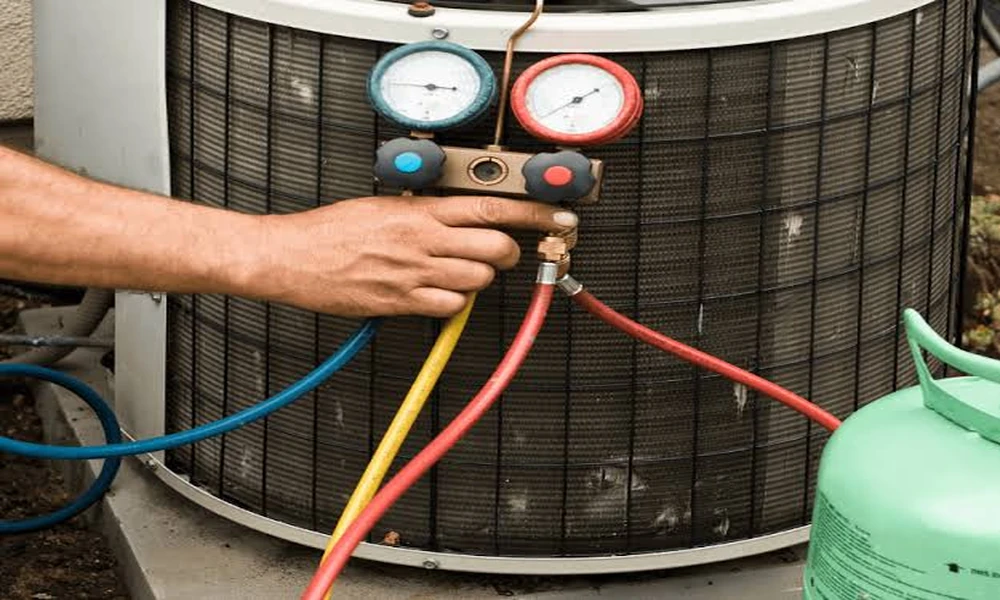 How Does Moisture Left Inside Refrigerant Lines Affect A Brand New AC?
